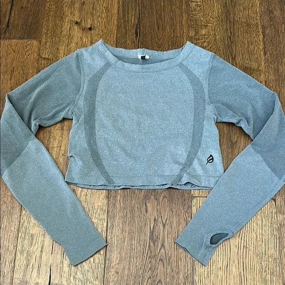 Ptula Long Sleeve Crop Top - Picture 1 of 6
